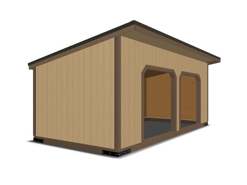 Lean-to Horse Barn Lean-to Horse Barn