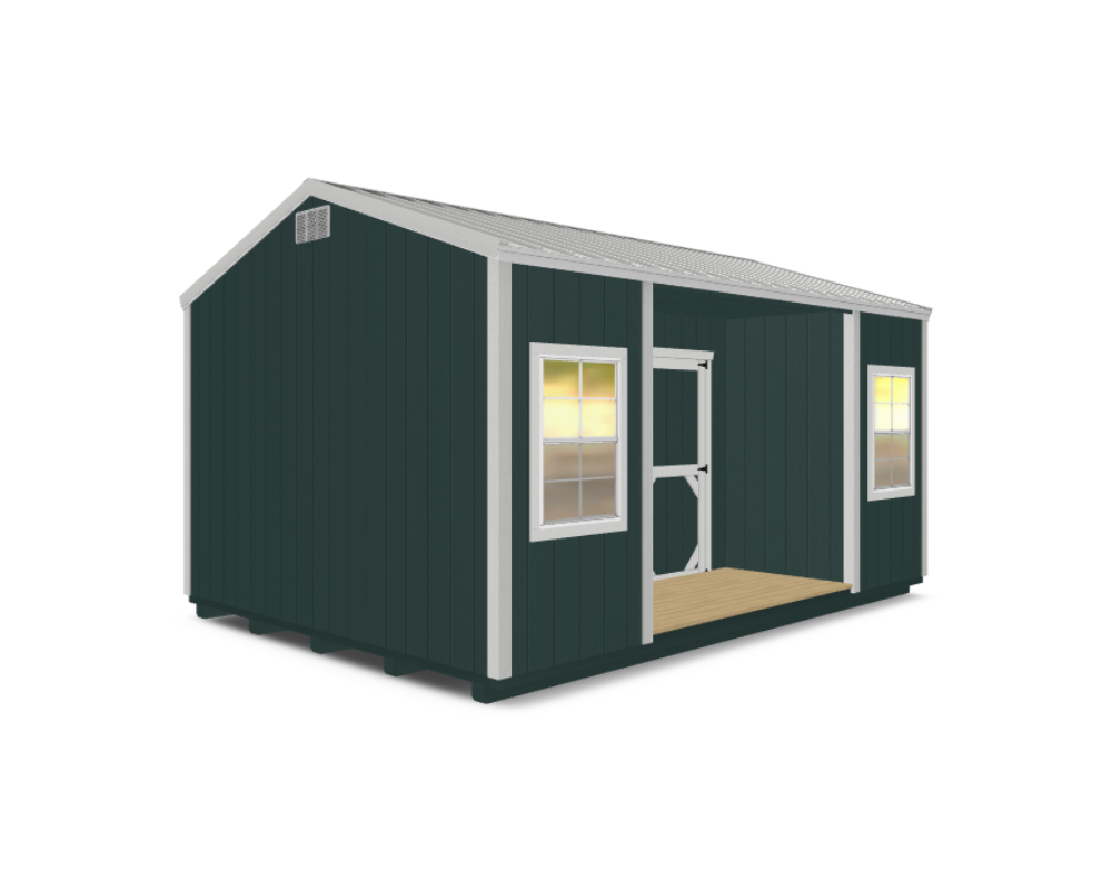 Cottage with Center Porch Cottage with Center Porch