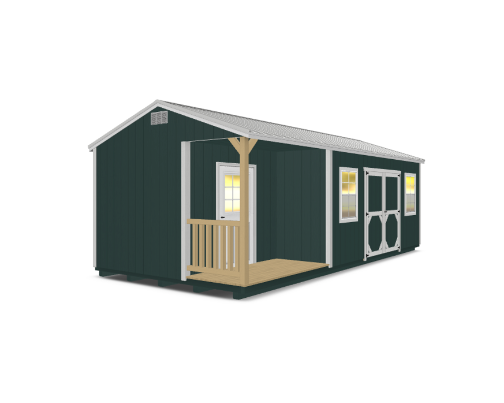 Cottage with Side Porch Left Cottage with Side Porch Left