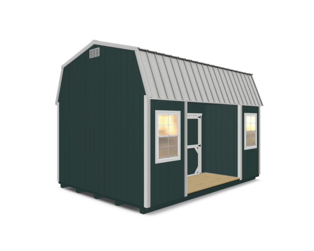 High Barn with Center Porch High Barn with Center Porch