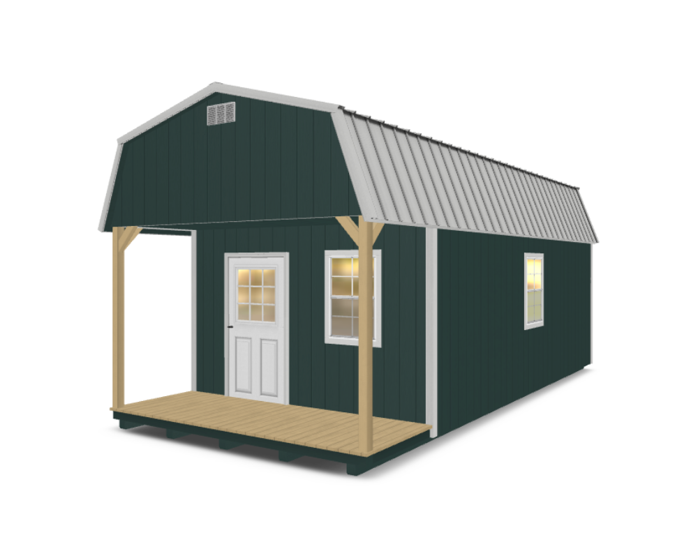 High Barn with Front Porch High Barn with Front Porch