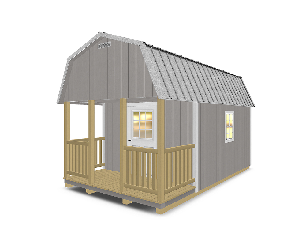 Gambrel With Porch