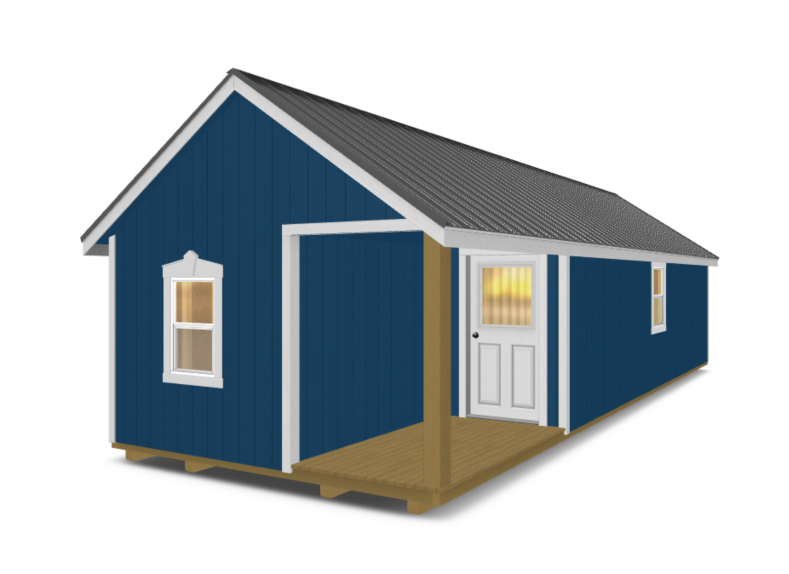 Estate Cabin with Corner Porch