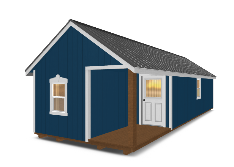 Estate Cabin with Corner Porch