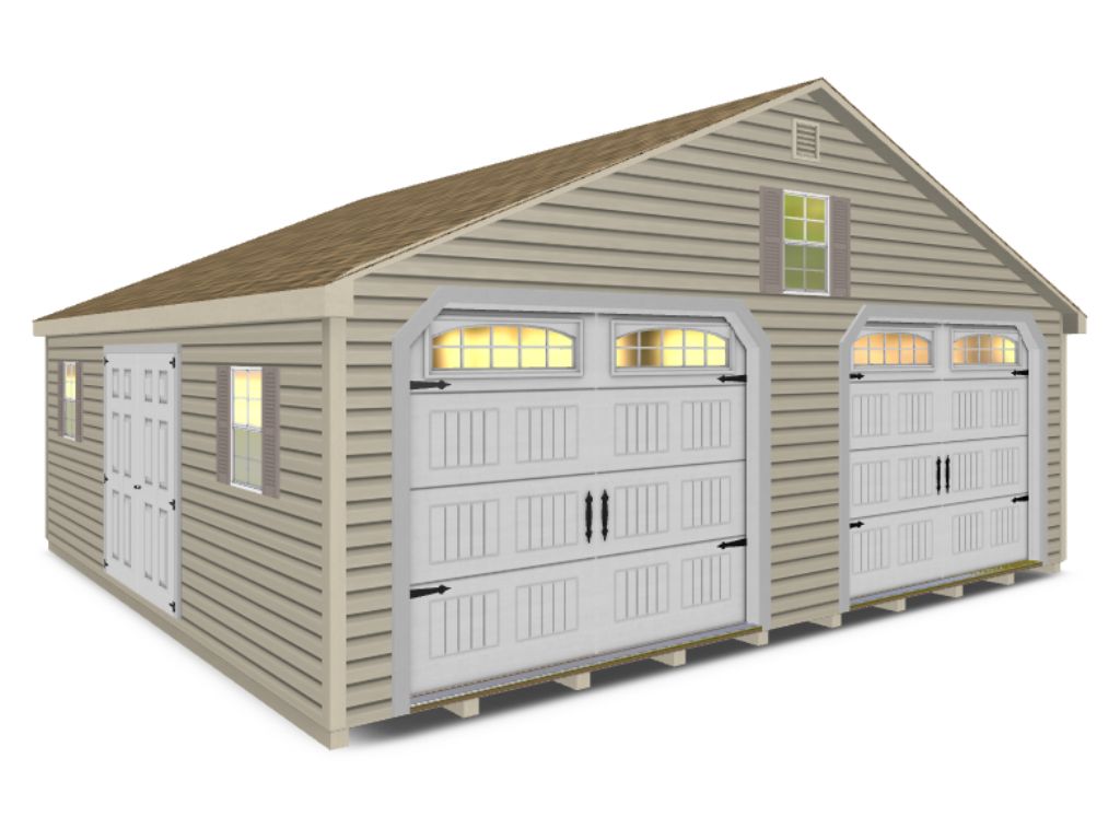 Double Wide Signature Garage (Vinyl)