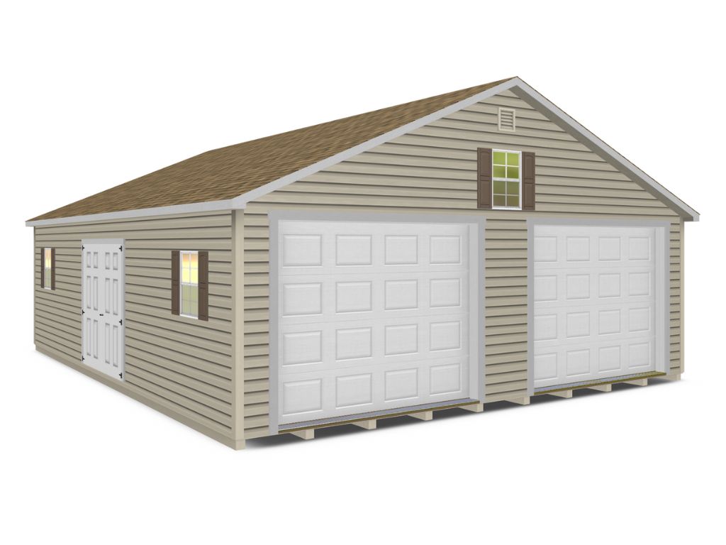 Double Wide Signature Garage (Vinyl)