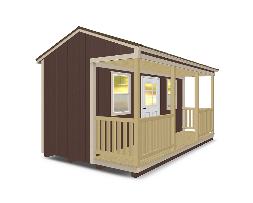 A-Frame With Side Porch