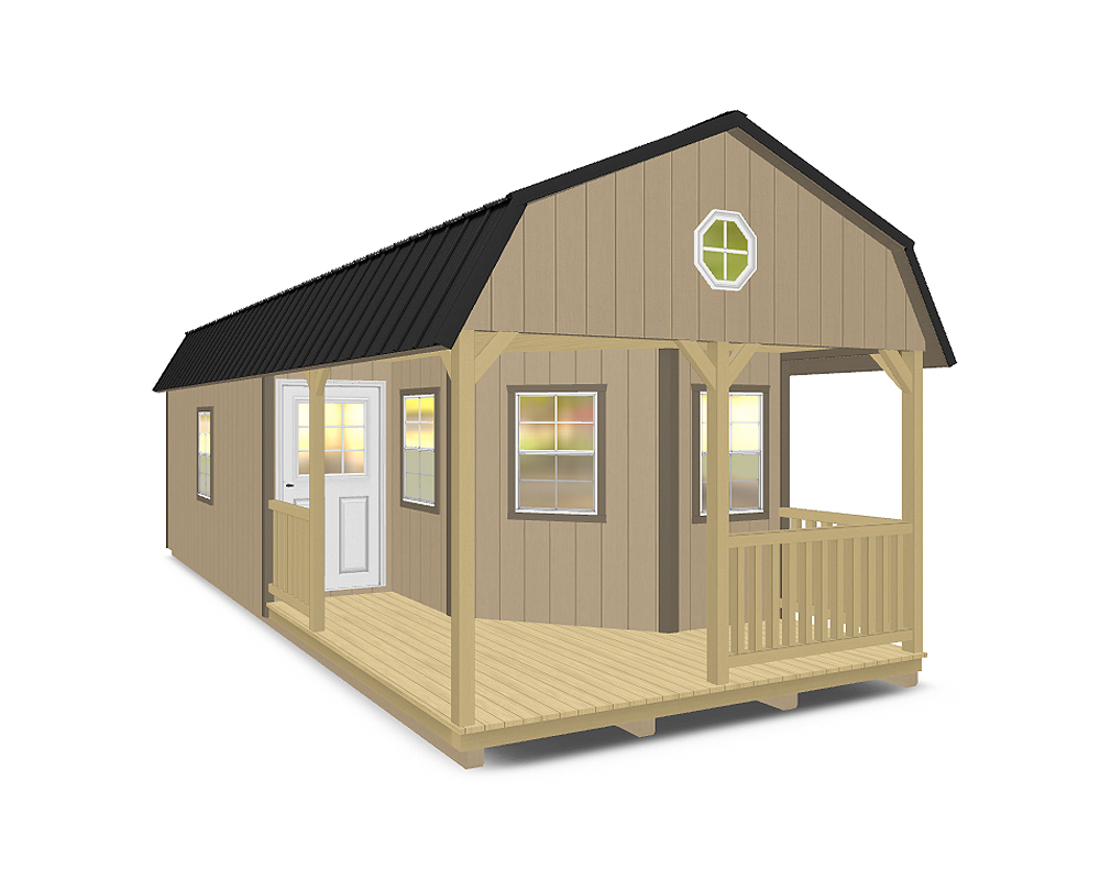 Barn With Deluxe Porch