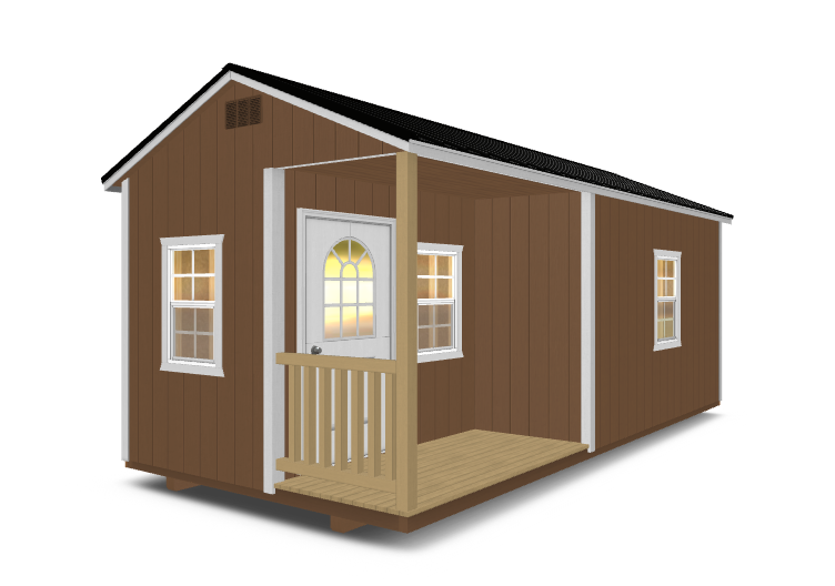 Side Cabin (Corner Porch)