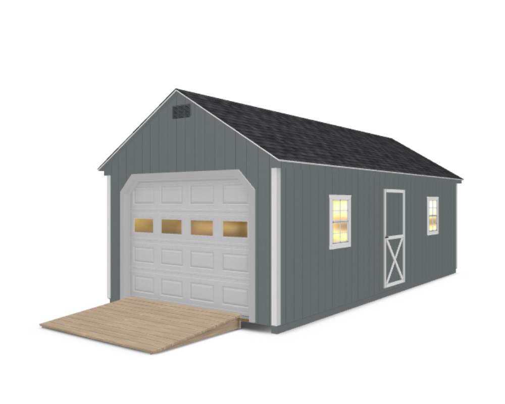 Signature Cape One-Car Garage (T1-11)