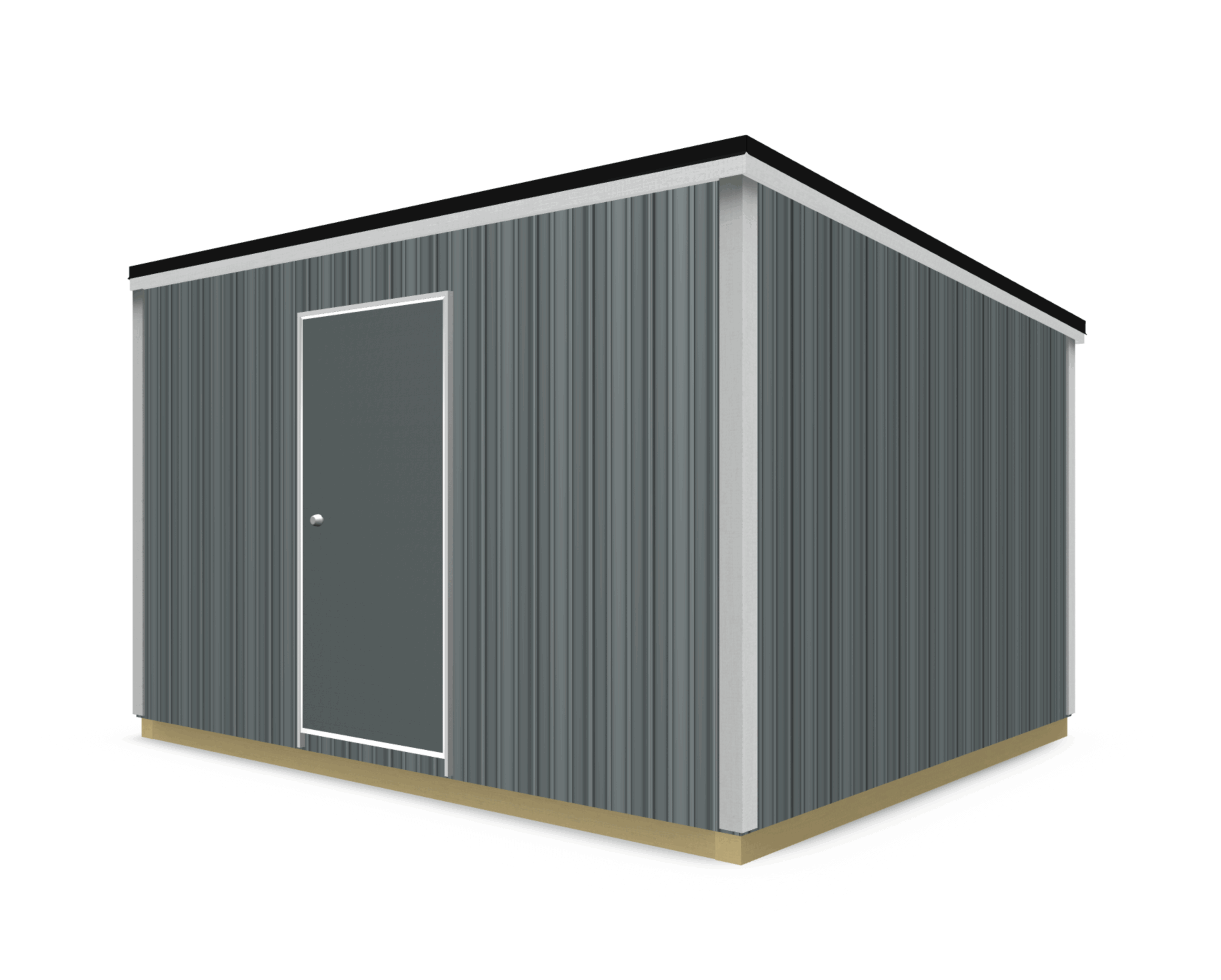 Metal Pent Shed