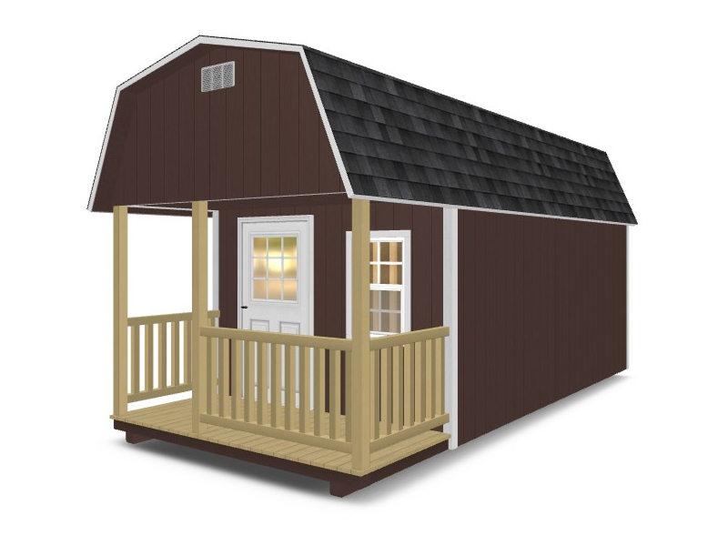 Barn With Front Porch