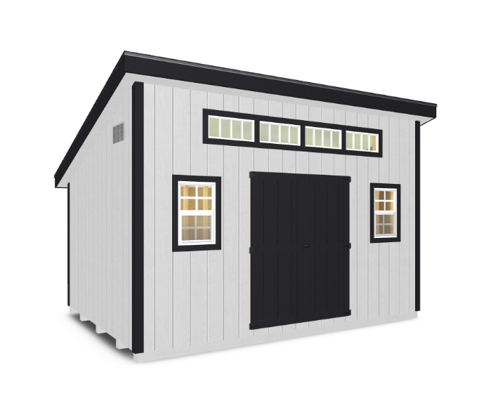 Colonial Lean To Studio